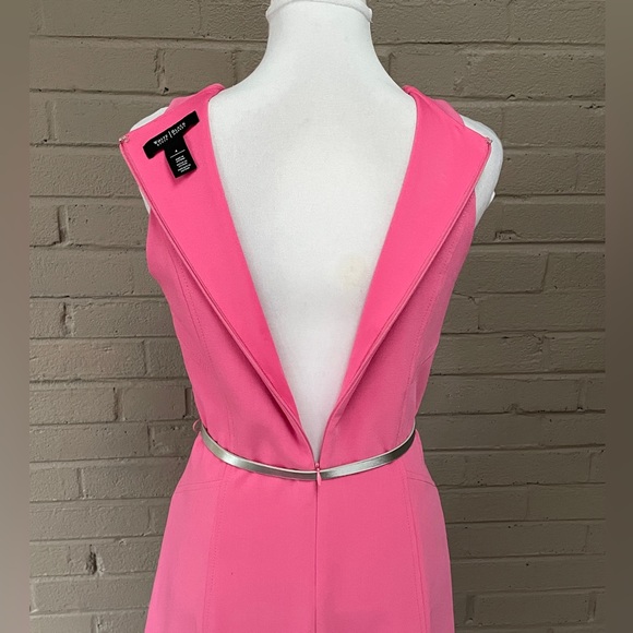 WHBM  Pink sleeveless dress  6 - Picture 6 of 10